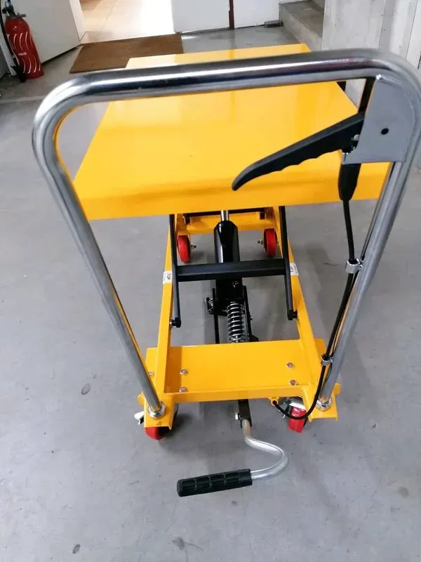 chariot élévateur 150 kg max hauteur 80cm — visuel 4