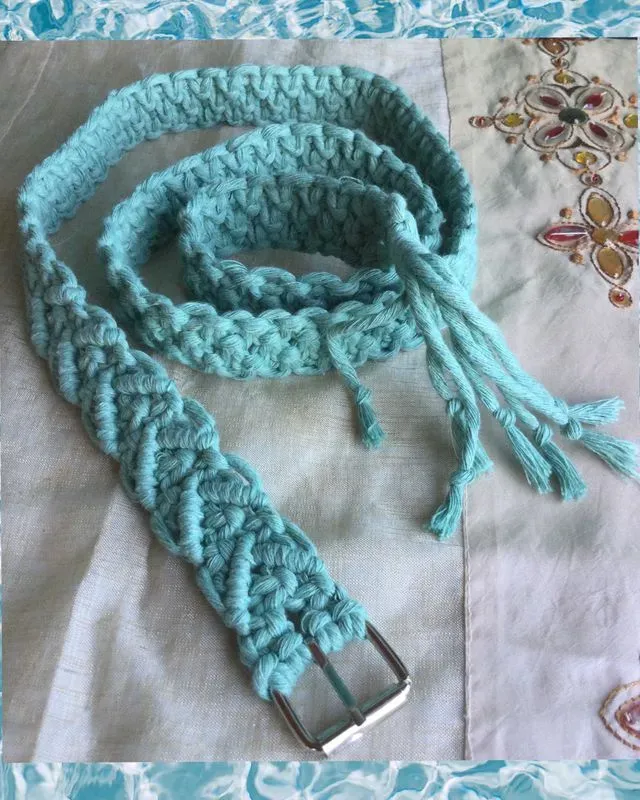 ceinture macramé