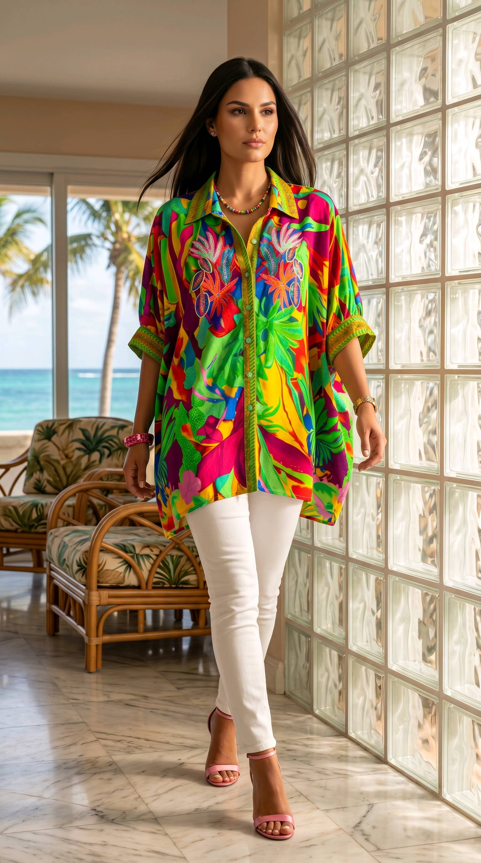 Tunique oversize "Sunny" — visuel 3