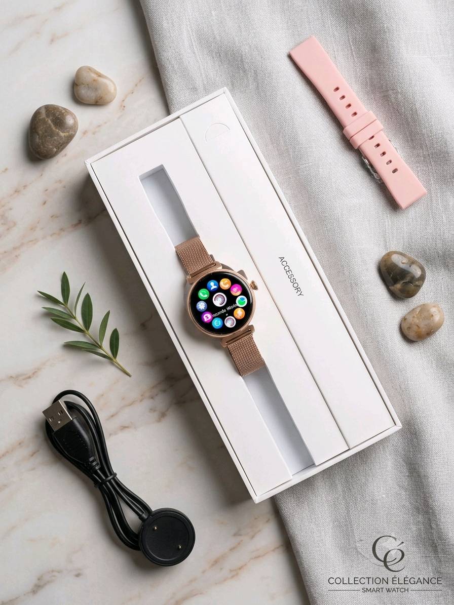 montre Femme couleur or DM70 — visuel 2