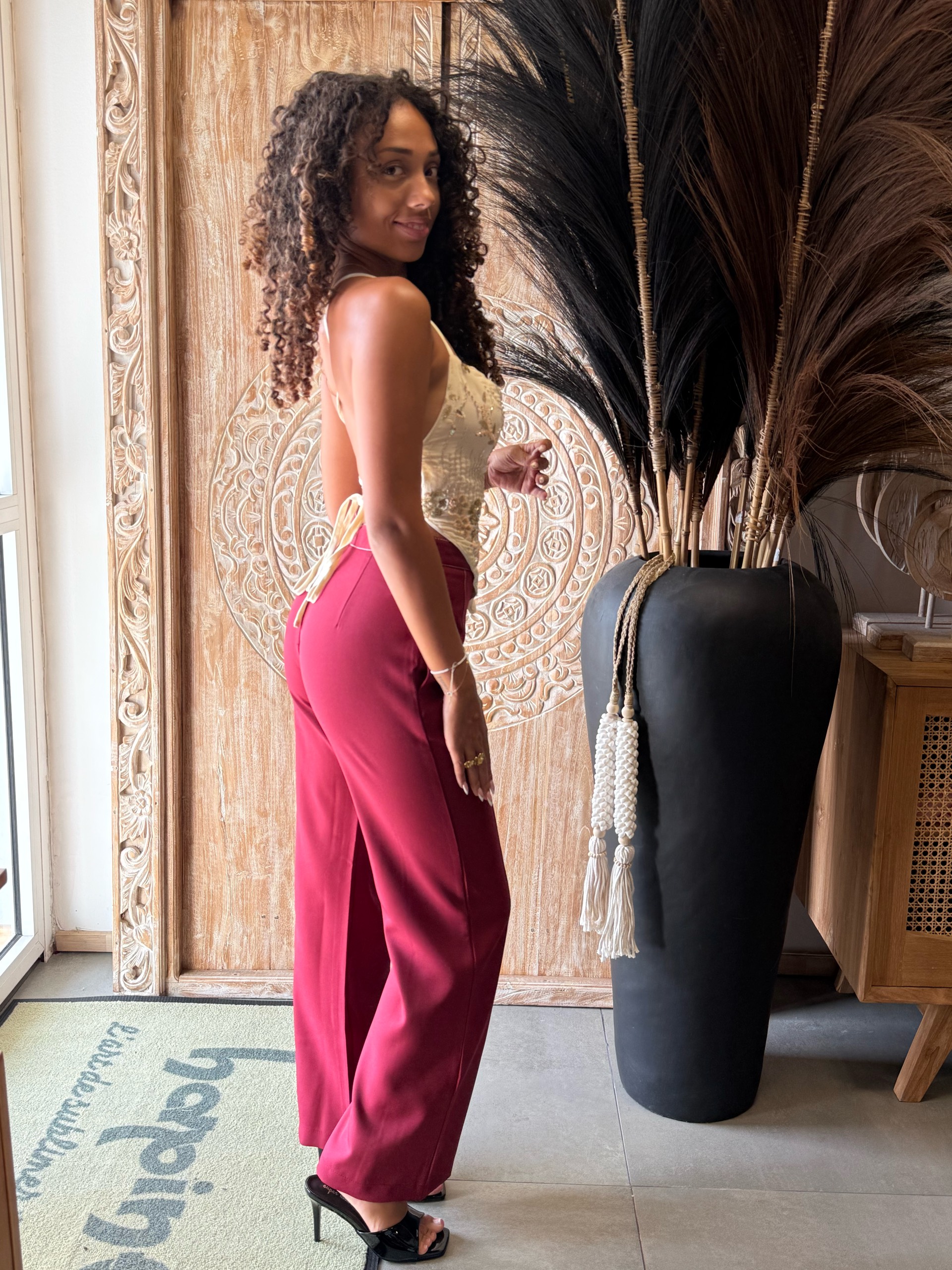 Top bustier brodé femme – style chic & élégant — visuel 2