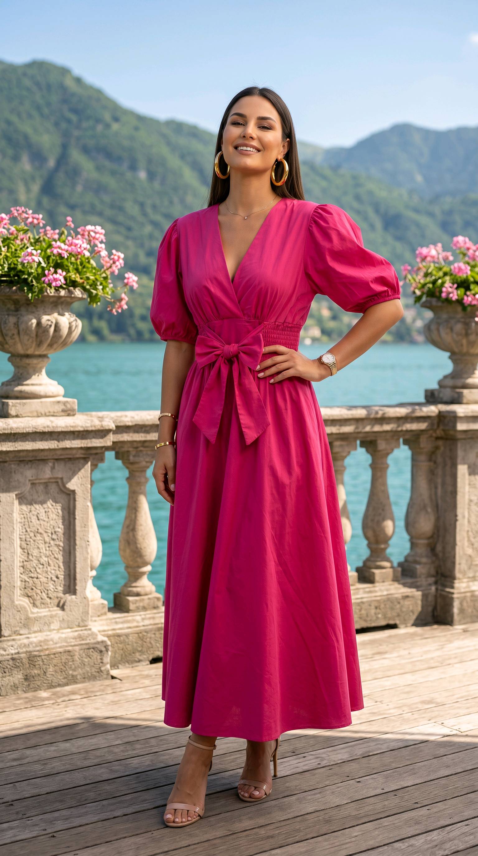 Robe longue "VALENTINA" — visuel 8