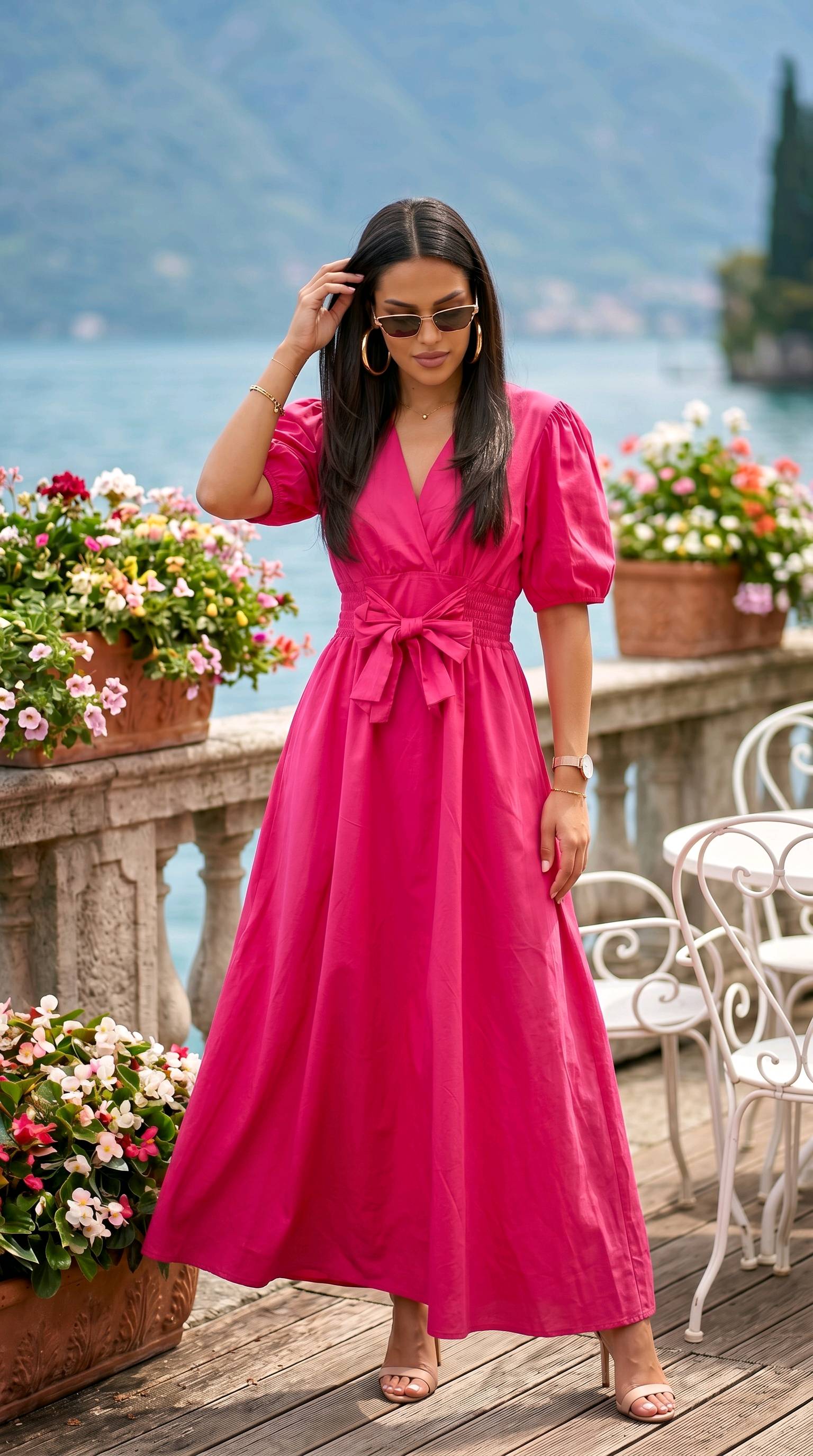 Robe longue "VALENTINA" — visuel 11