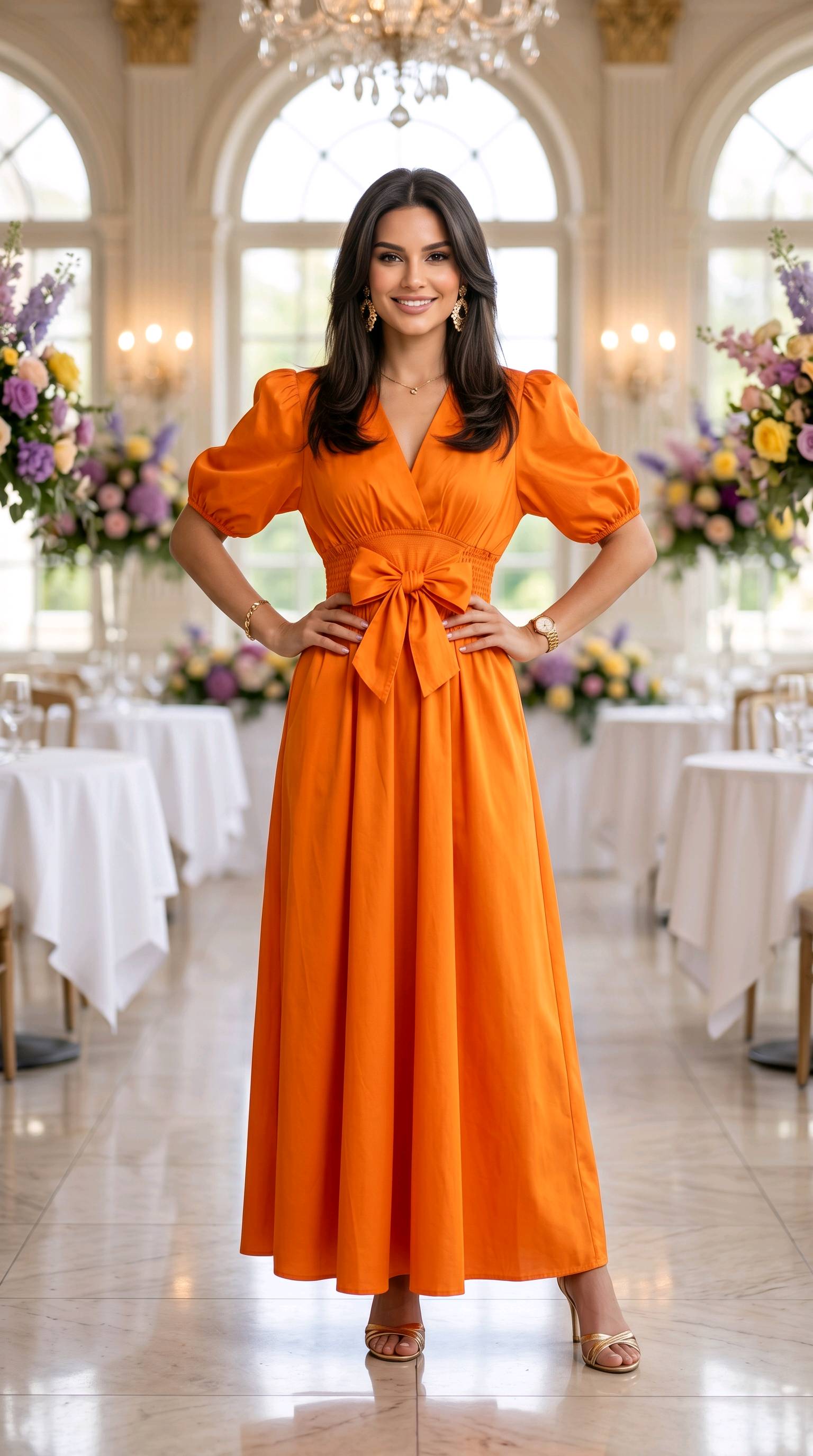 Robe longue "VALENTINA" — visuel 7