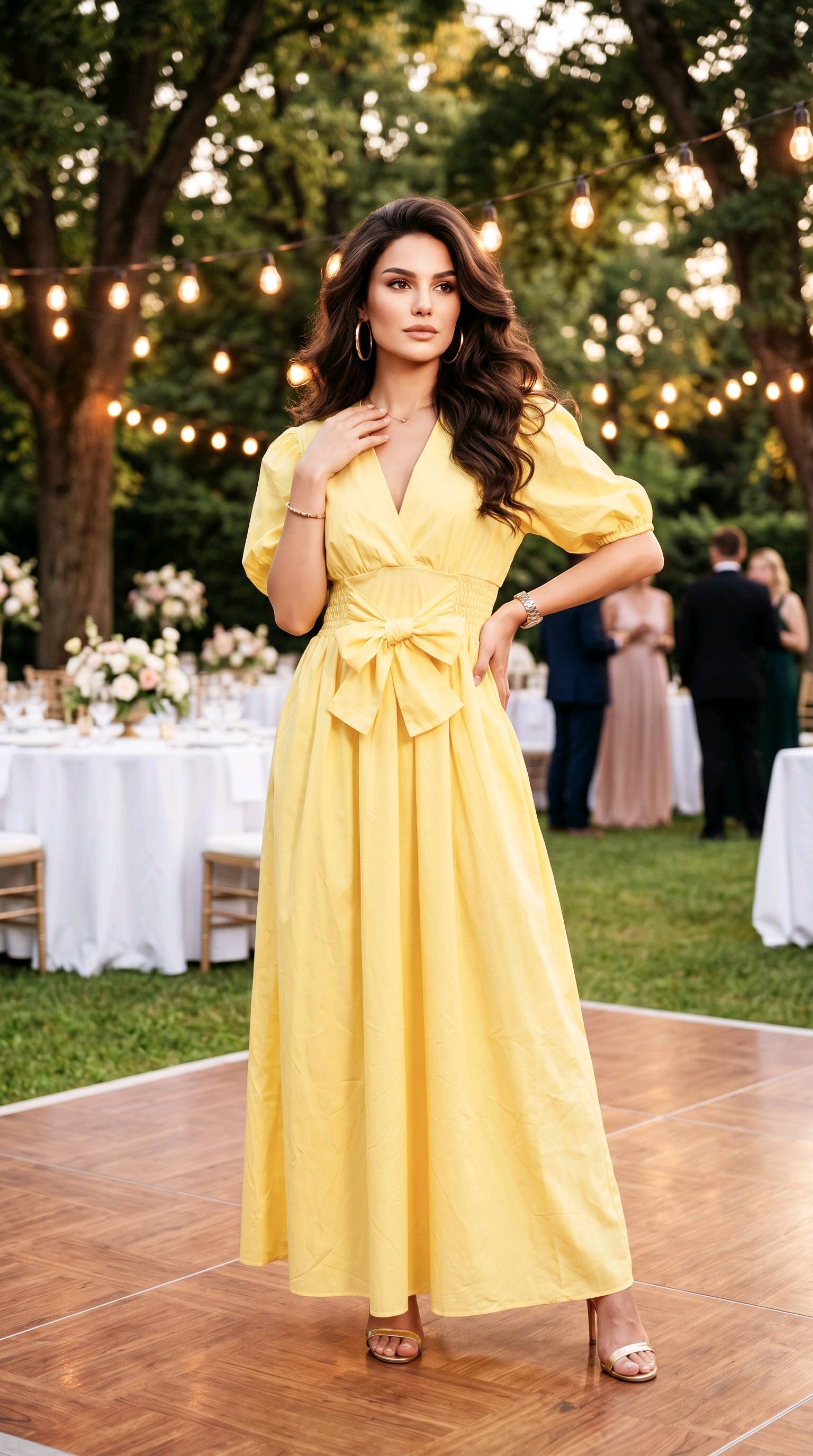 Robe longue "VALENTINA" — visuel 3