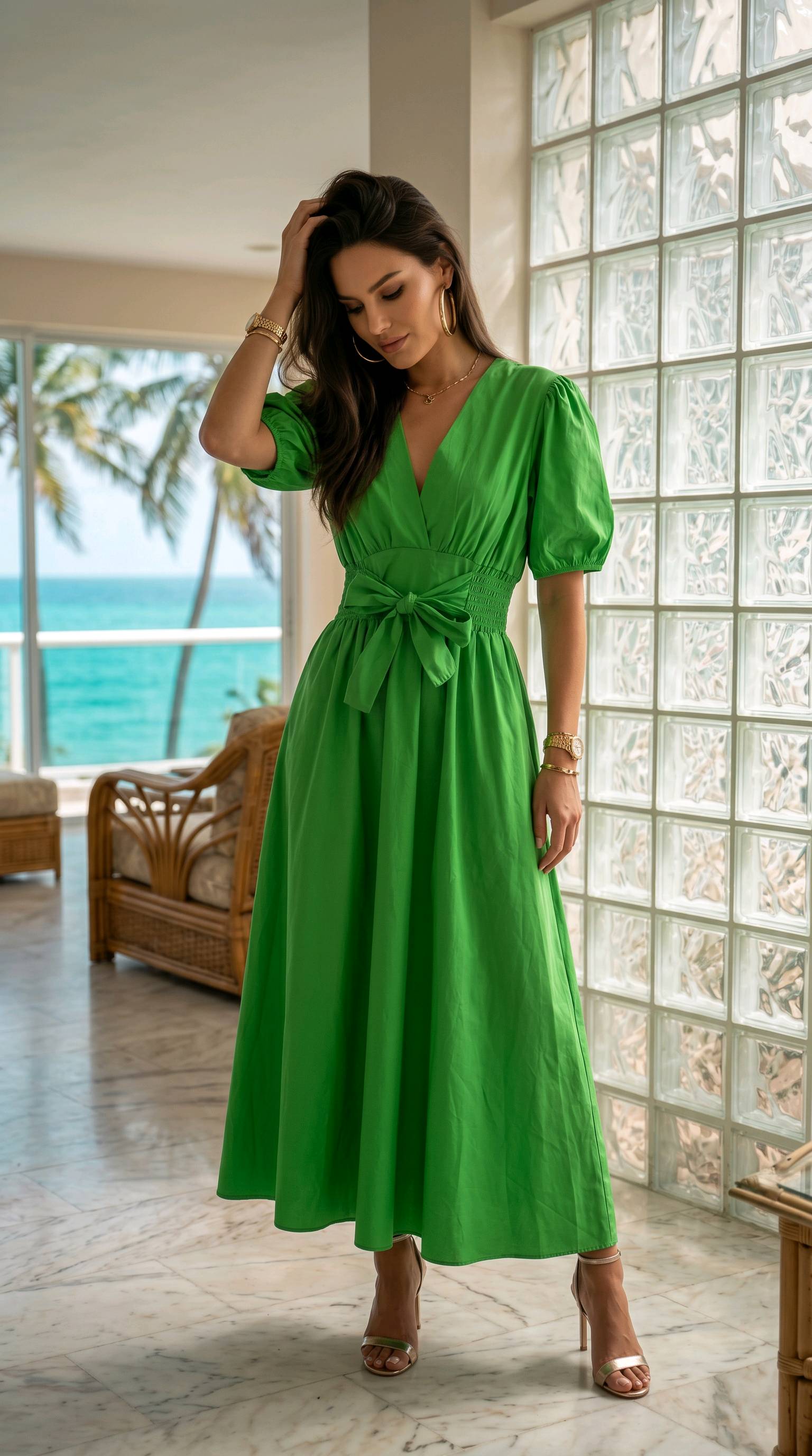 Robe longue "VALENTINA" — visuel 6