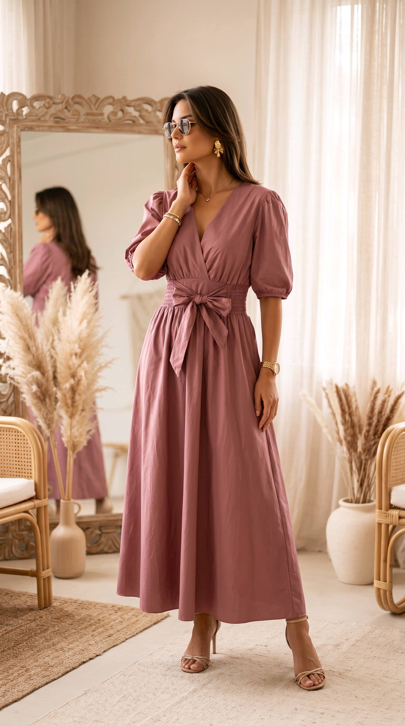 Robe longue "VALENTINA" — visuel 10