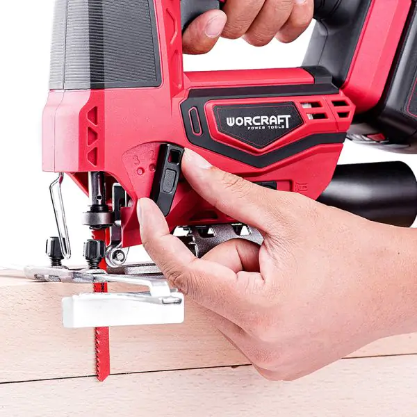 Scie sauteuse sans fil WORCRAFT CJS-S20Li + batterie 4ah et chargeur — visuel 4