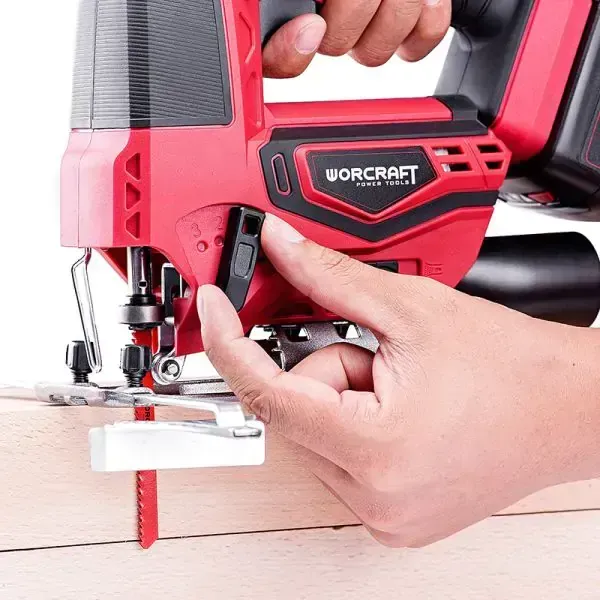 Scie sauteuse sans fil WORCRAFT CJS-S20Li + batterie 4ah et chargeur — visuel 4