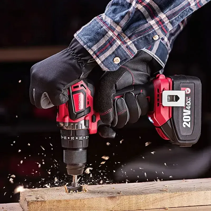 perceuse worcraft 50nm + batterie 4ah et chargeur  — visuel 2