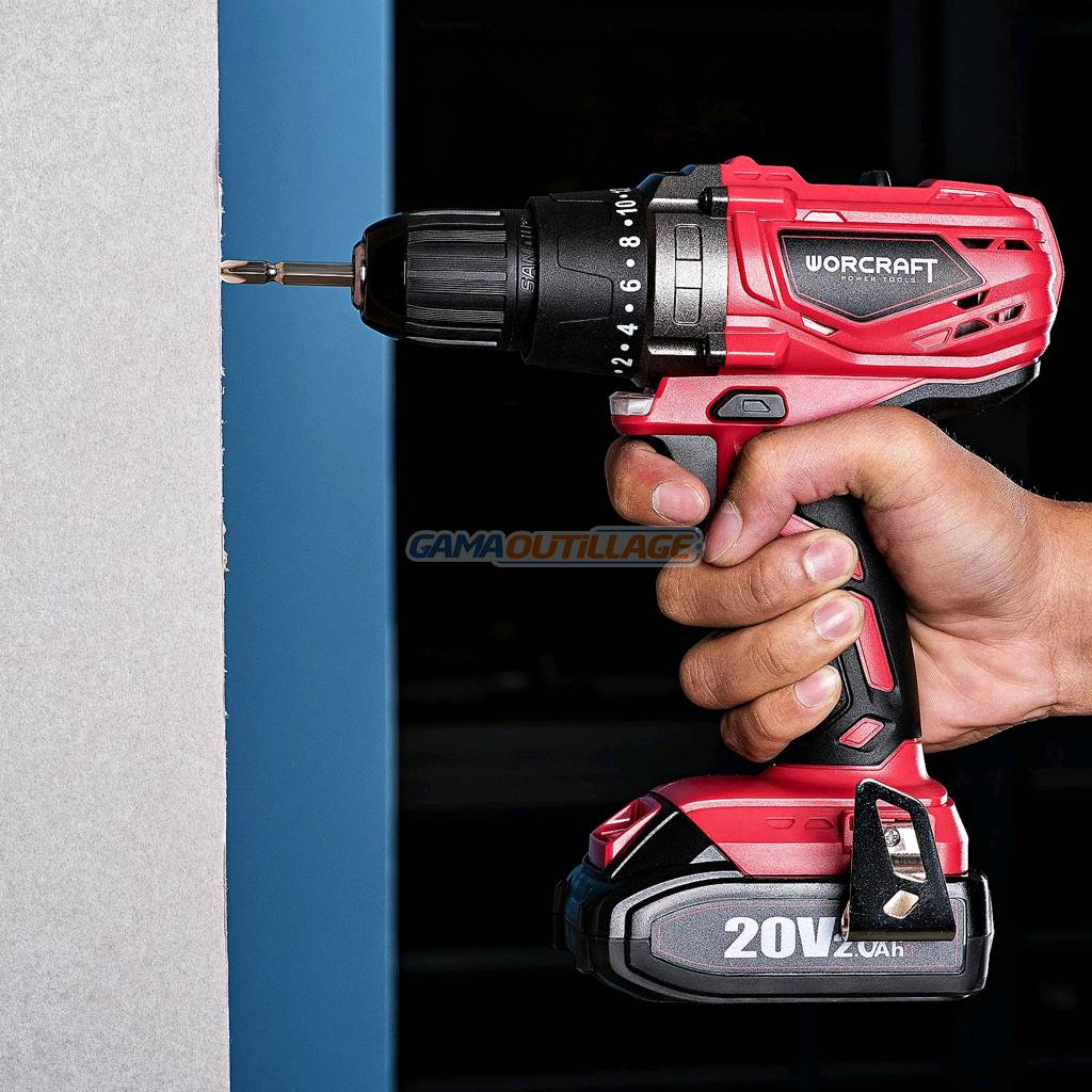 perceuse worcraft 50nm + batterie 4ah et chargeur  — visuel 4