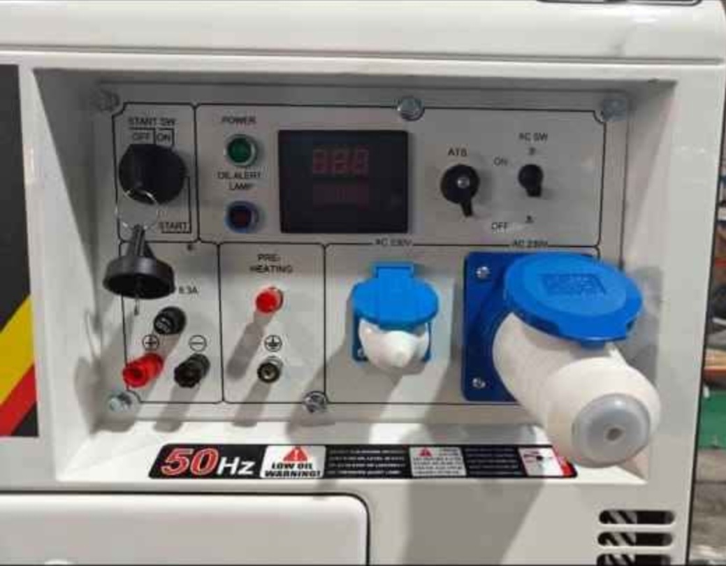 LIVRAISON OFFERTR Générateur diesel silencieux 6 kW 230V – DG8500SE — visuel 2