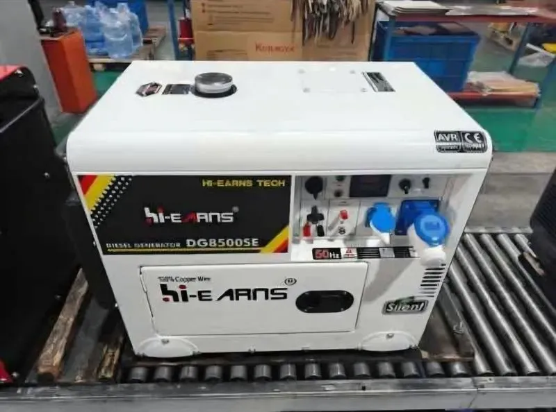 LIVRAISON OFFERTR Générateur diesel silencieux 6 kW 230V – DG8500SE