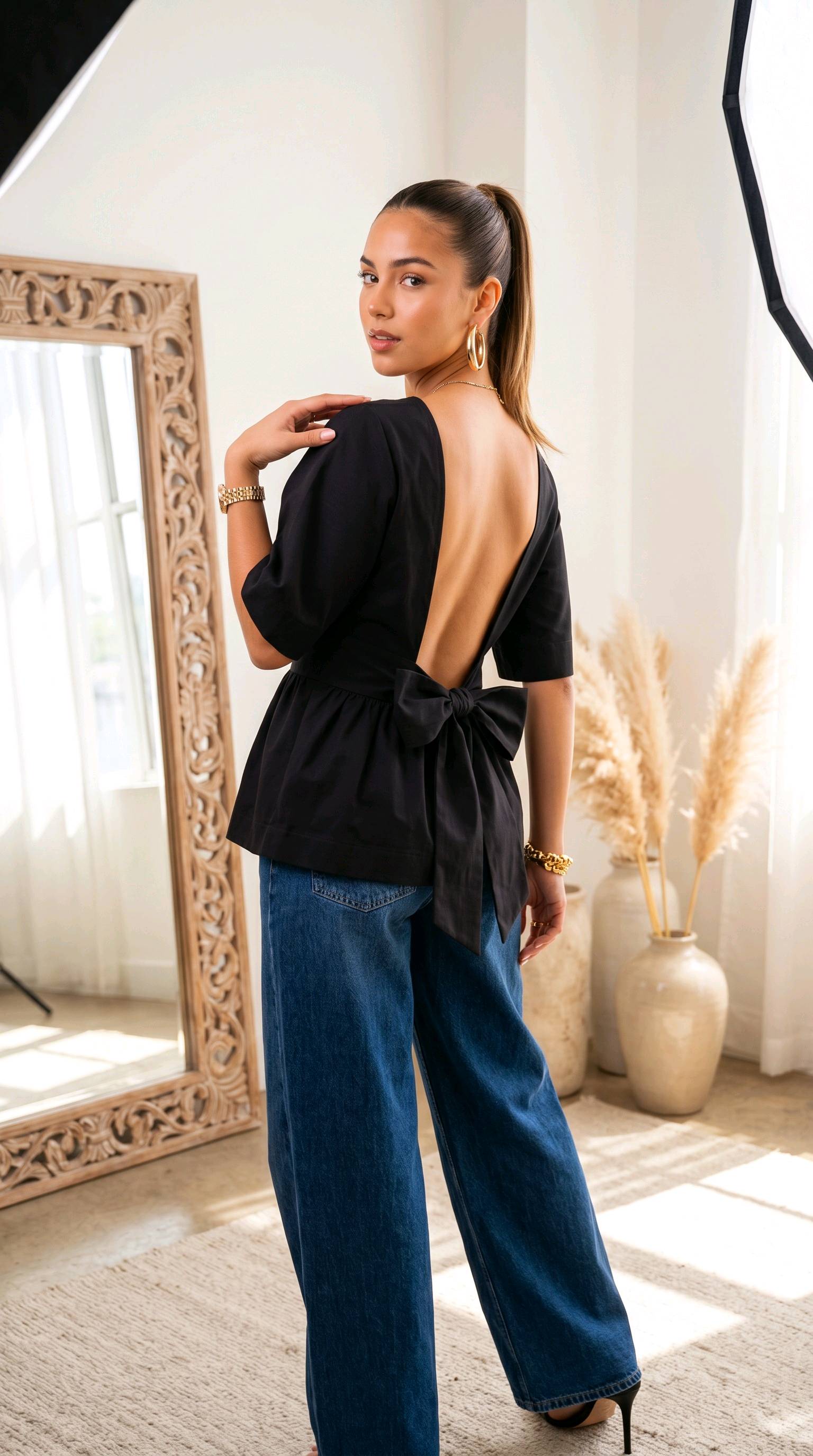 Chemisier "PEPLUM" 🎀 — visuel 10