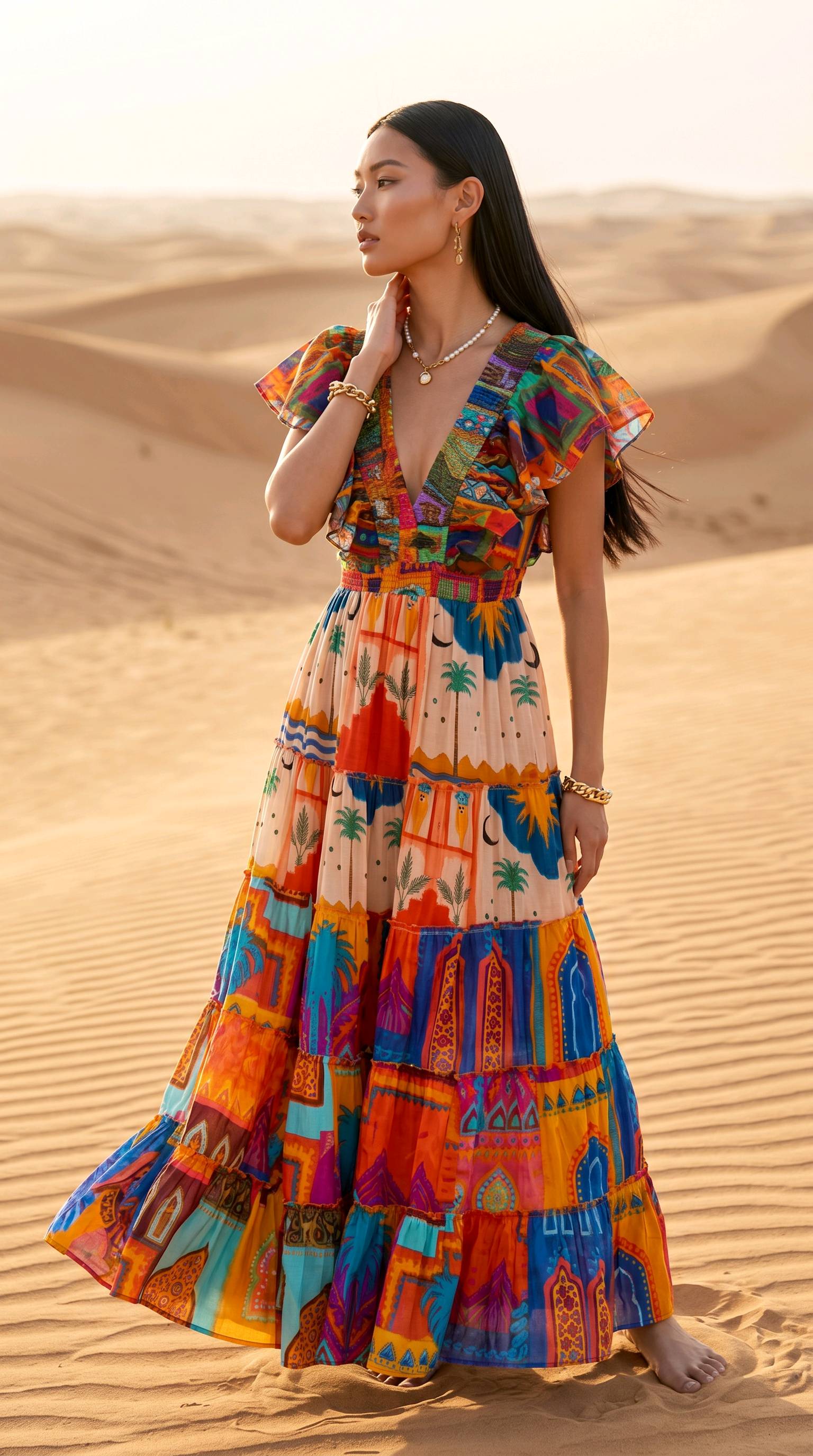 Robe "Terre de Soleil "