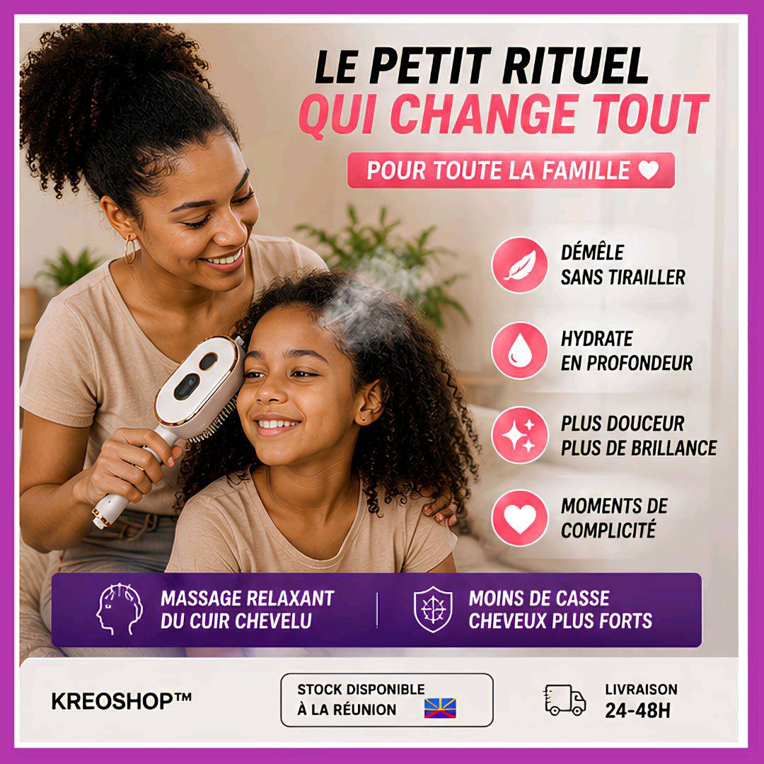 Brosse Magique à Vapeur et Massage — visuel 5