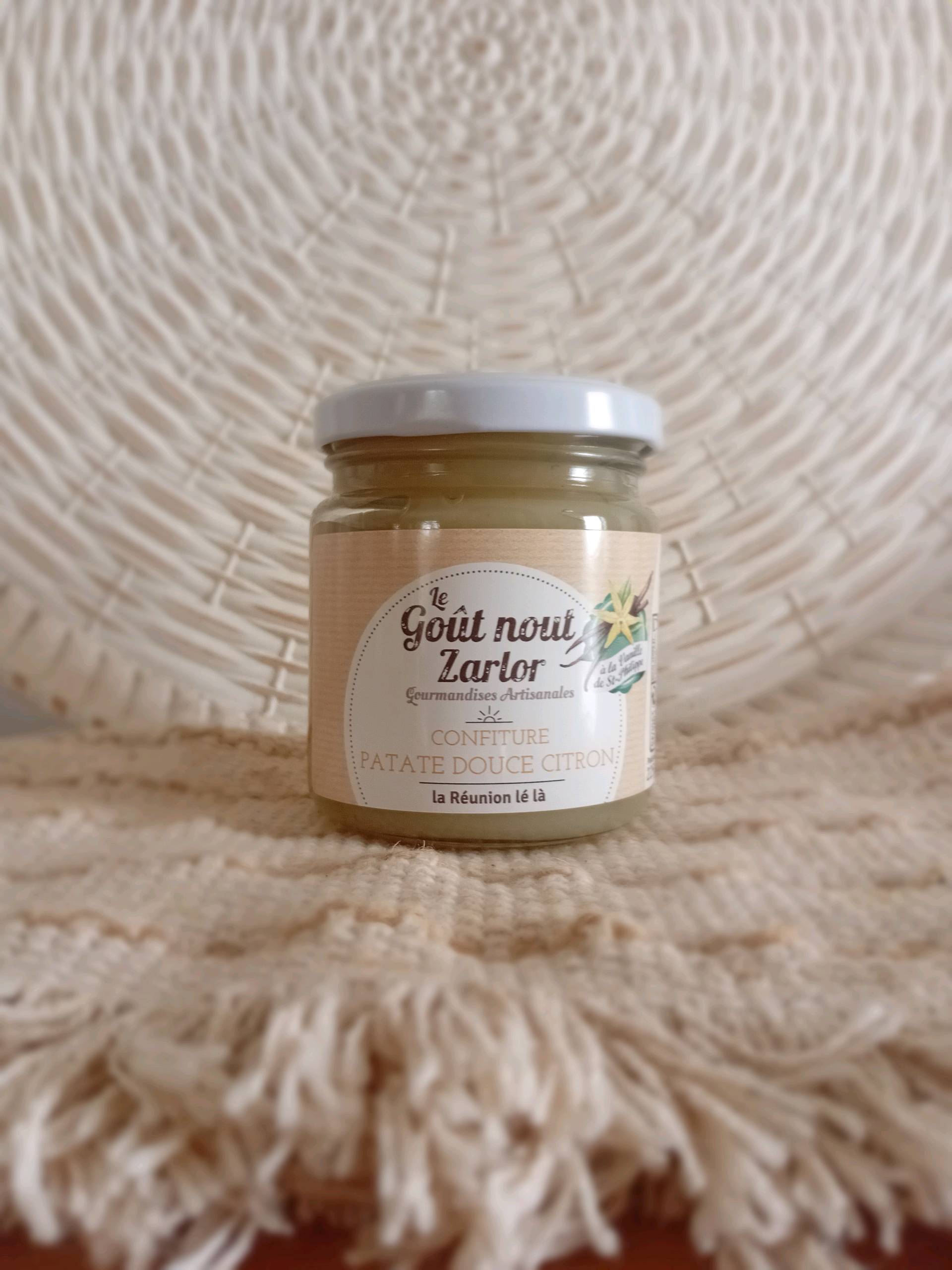 Confiture patate douce citron 