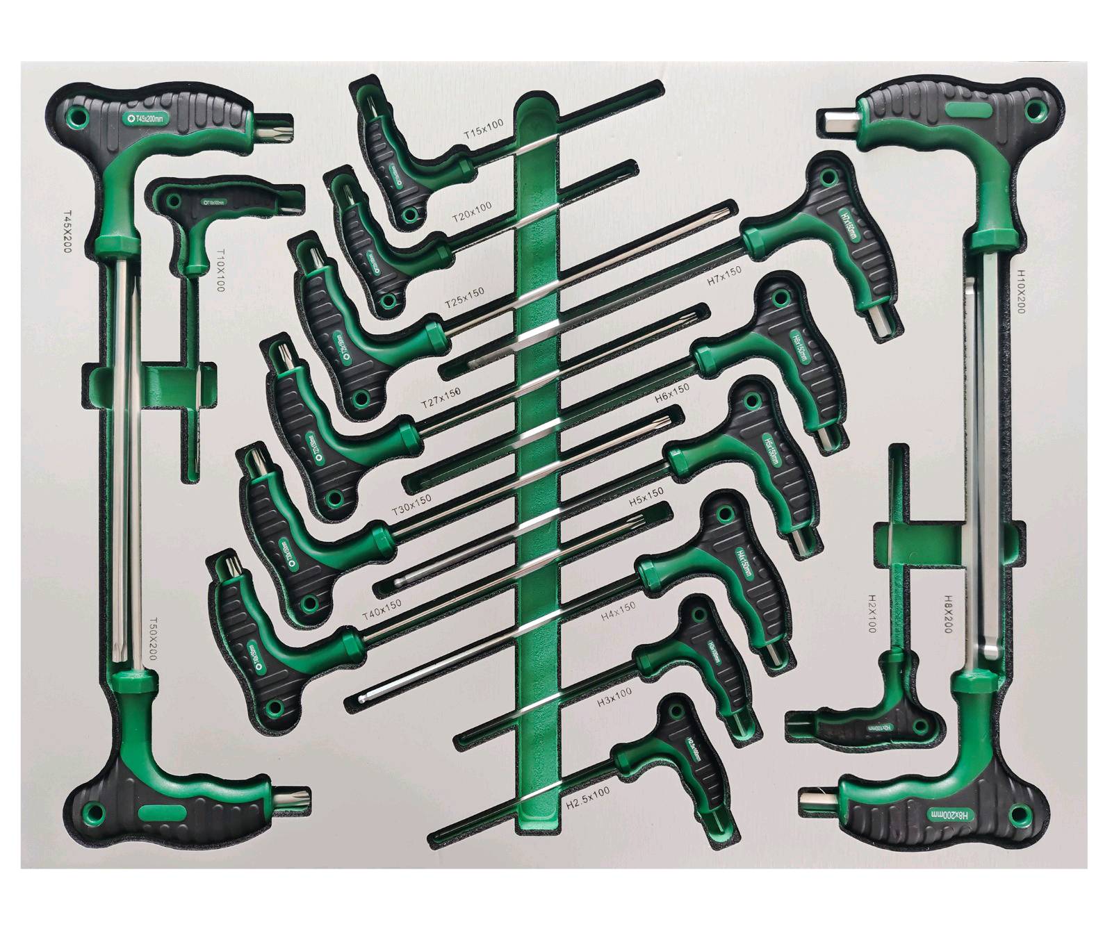 Servante Verte 7 tiroirs pleins d'outillages PHIXWELL — visuel 5