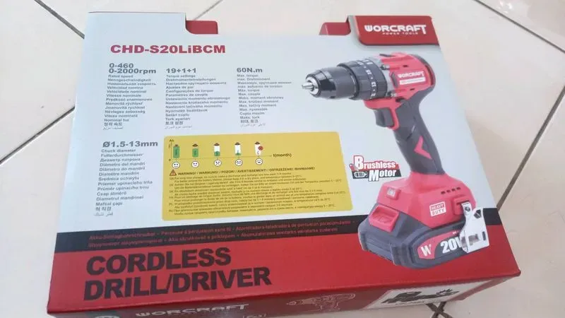 coffret perceuse professionnel worcraft comprenant 1 batterie 2 ah  — visuel 9