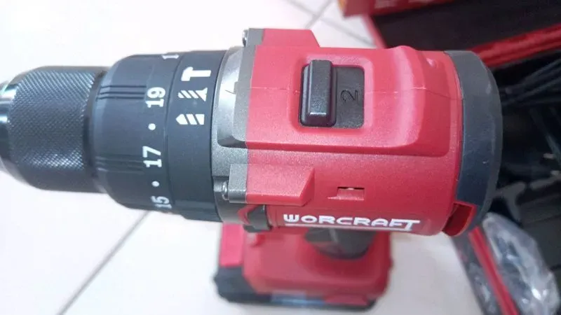 coffret perceuse professionnel worcraft comprenant 1 batterie 2 ah  — visuel 3
