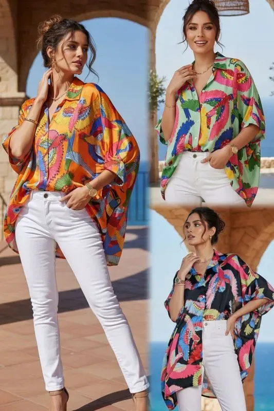 Chemisier oversize "LUMIA"