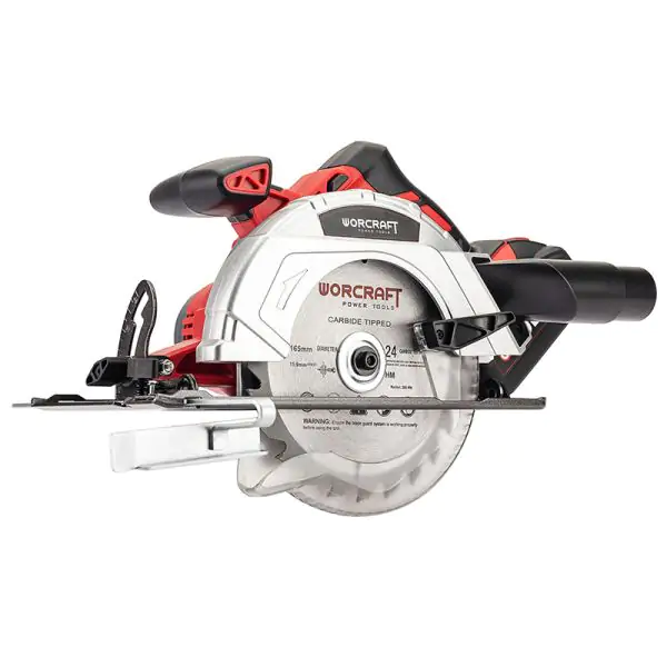Scie circulaire worcraft + 1 batterie 4ah et chargeur — visuel 2