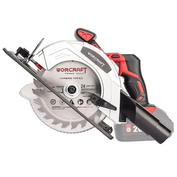 Scie circulaire worcraft + 1 batterie 4ah et chargeur  — visuel 4