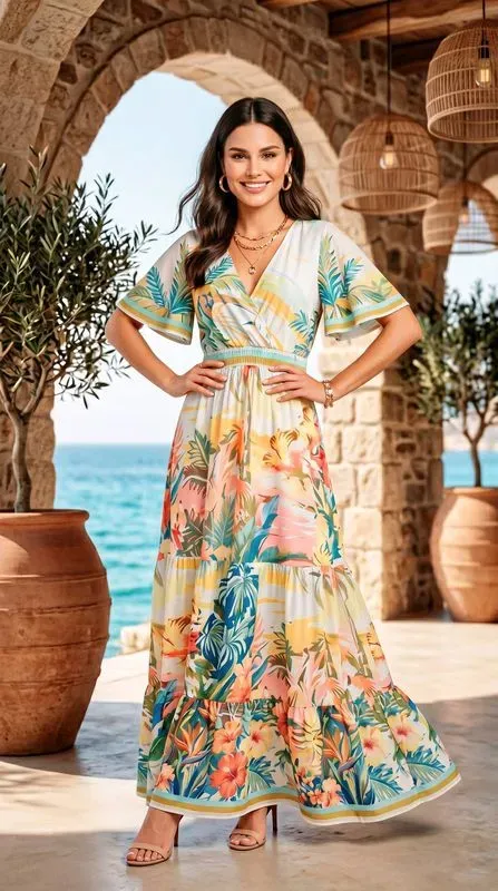 Robe longue "MALIKA"