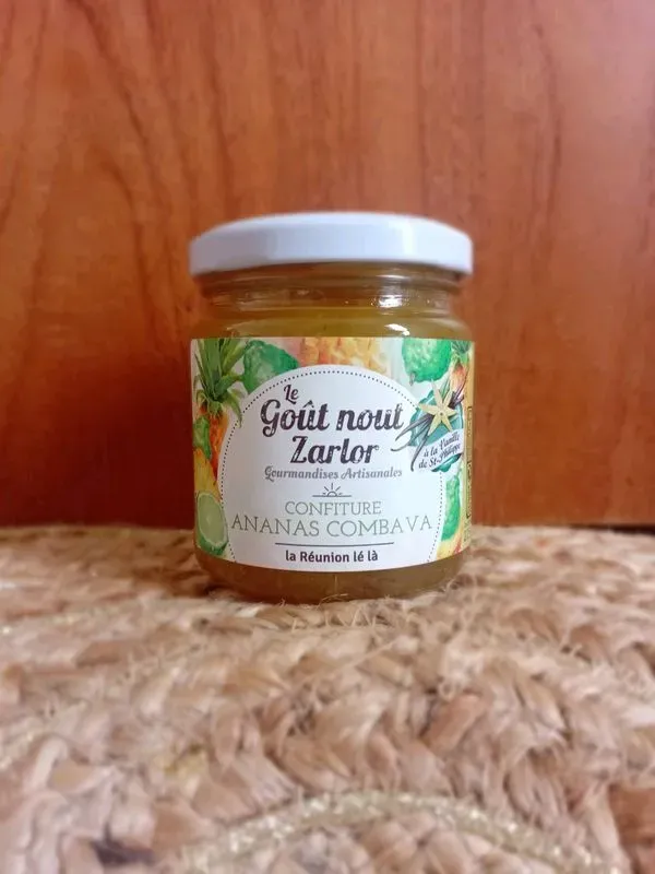 Confiture ananas combava