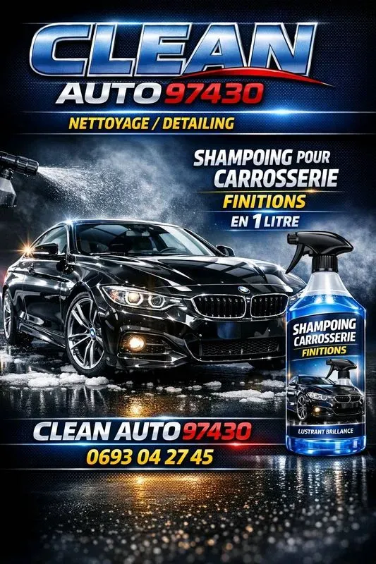 shampooing finition carosserie