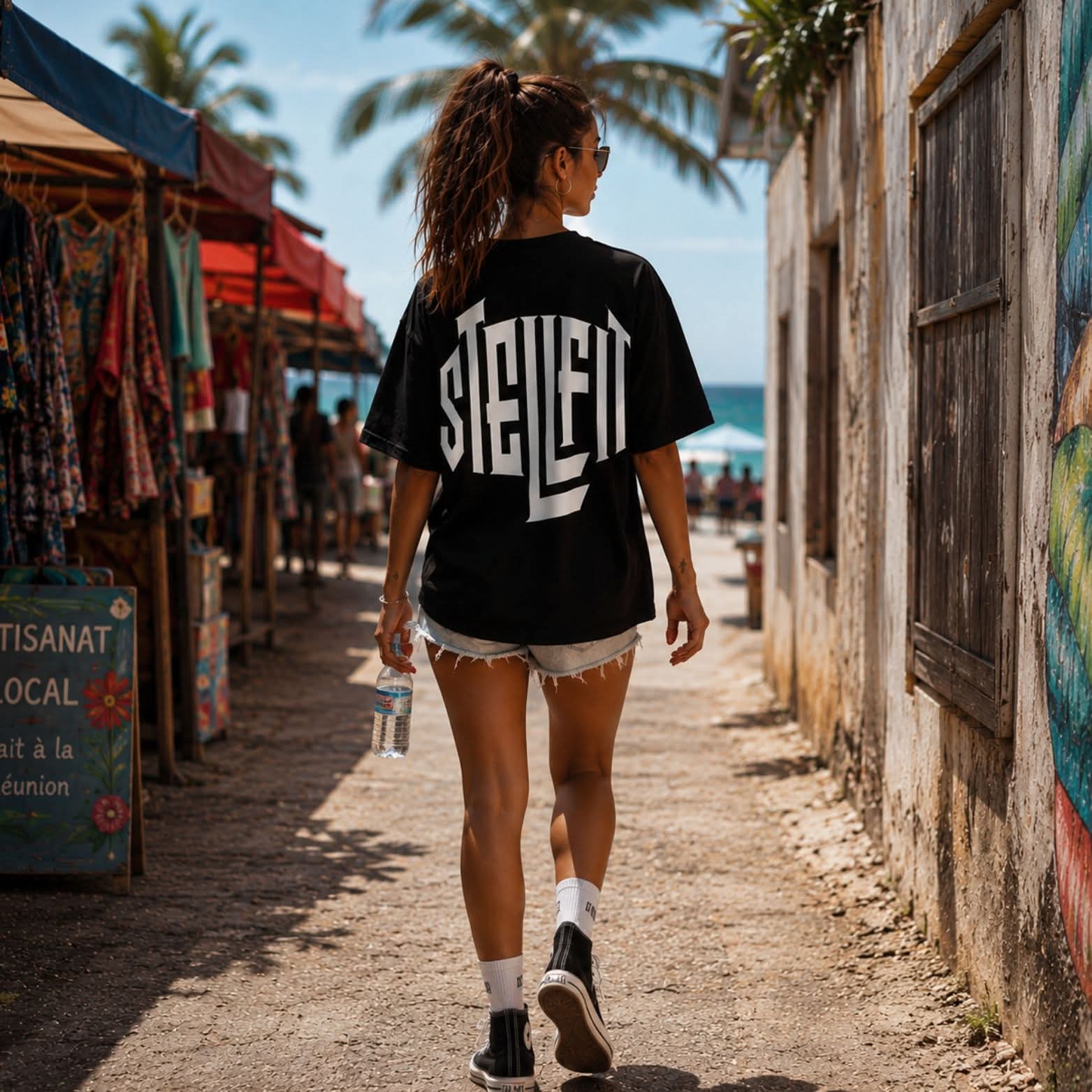 Tee shirt oversize STELLFIT — visuel 2