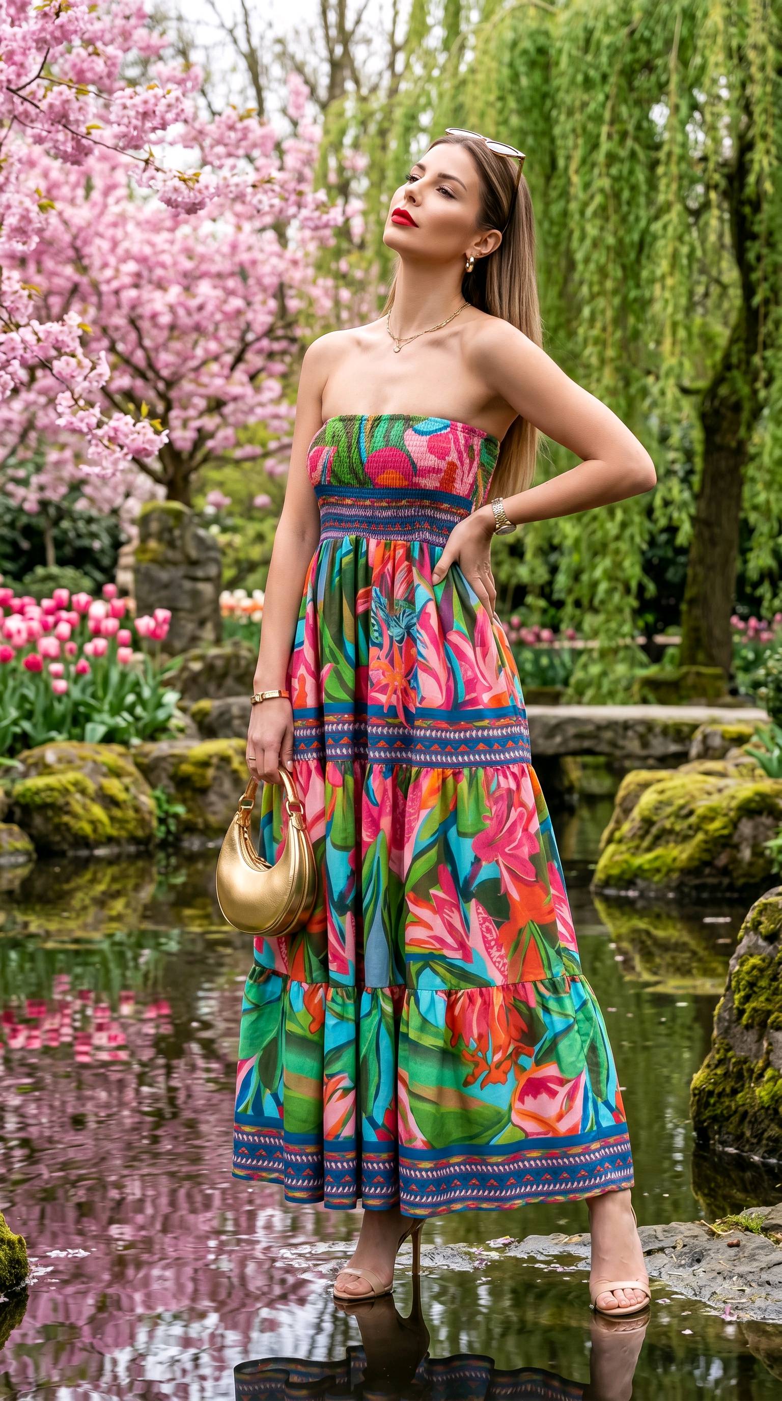 Robe bustier "Evasion"  