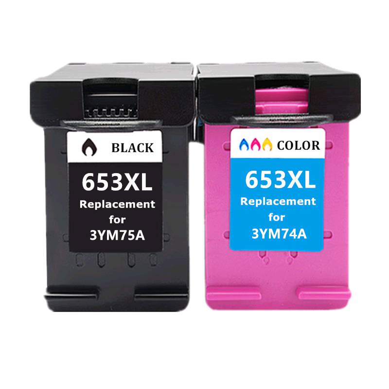 cartouche compatibles Neuve 653 Xl noir + couleur — visuel 1