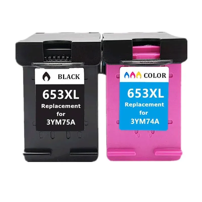 cartouche compatibles Neuve 653 Xl noir + couleur