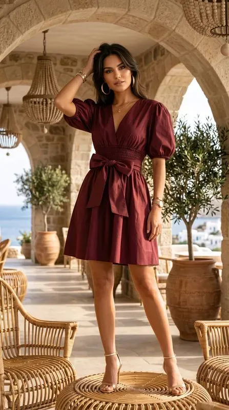 ROBE COURTE "VALENTINA" — visuel 10