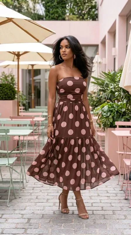 Robe bustier midi "Suzy"  — visuel 4