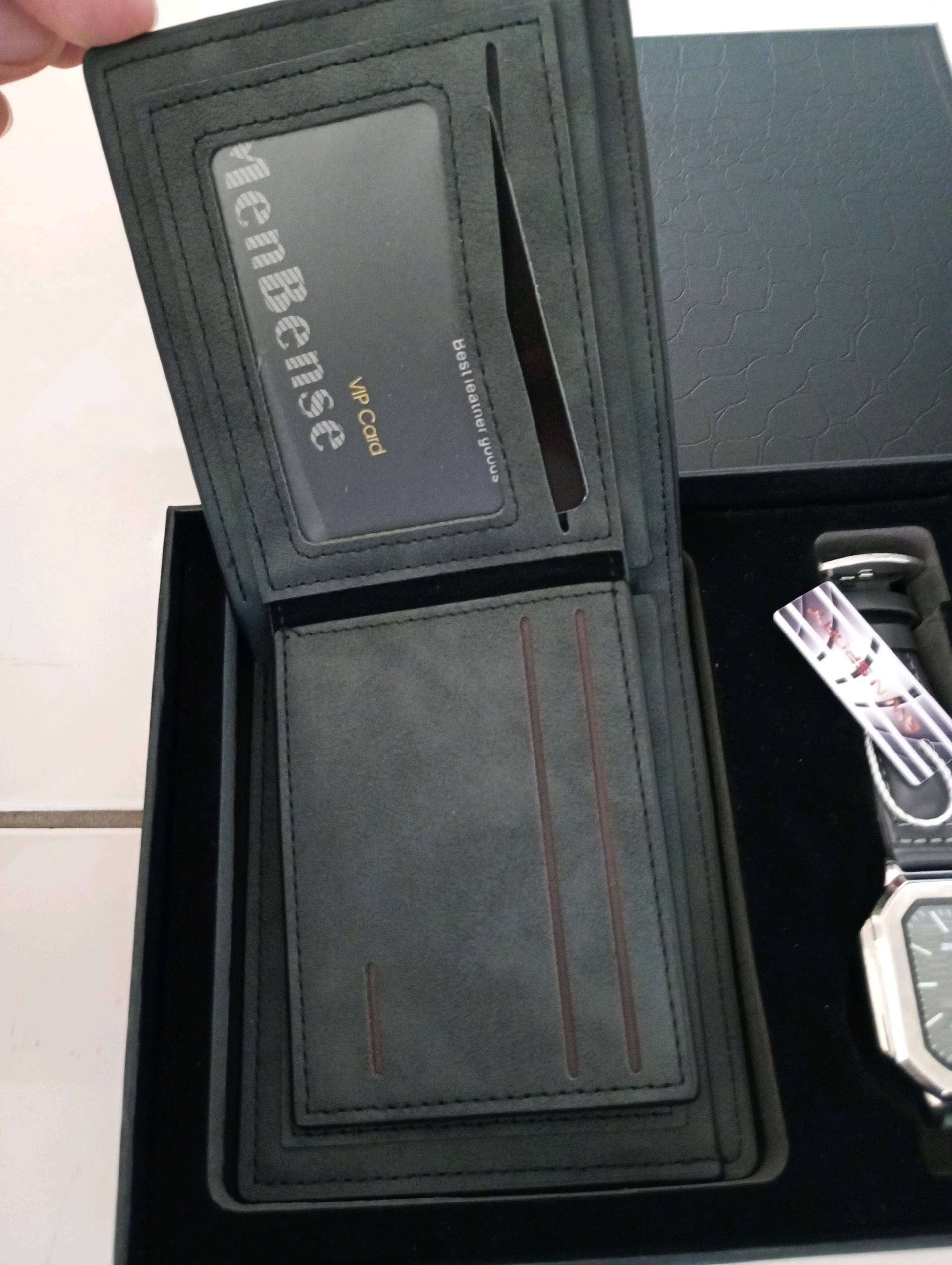 coffret montre + portefeuille Men bense — visuel 5