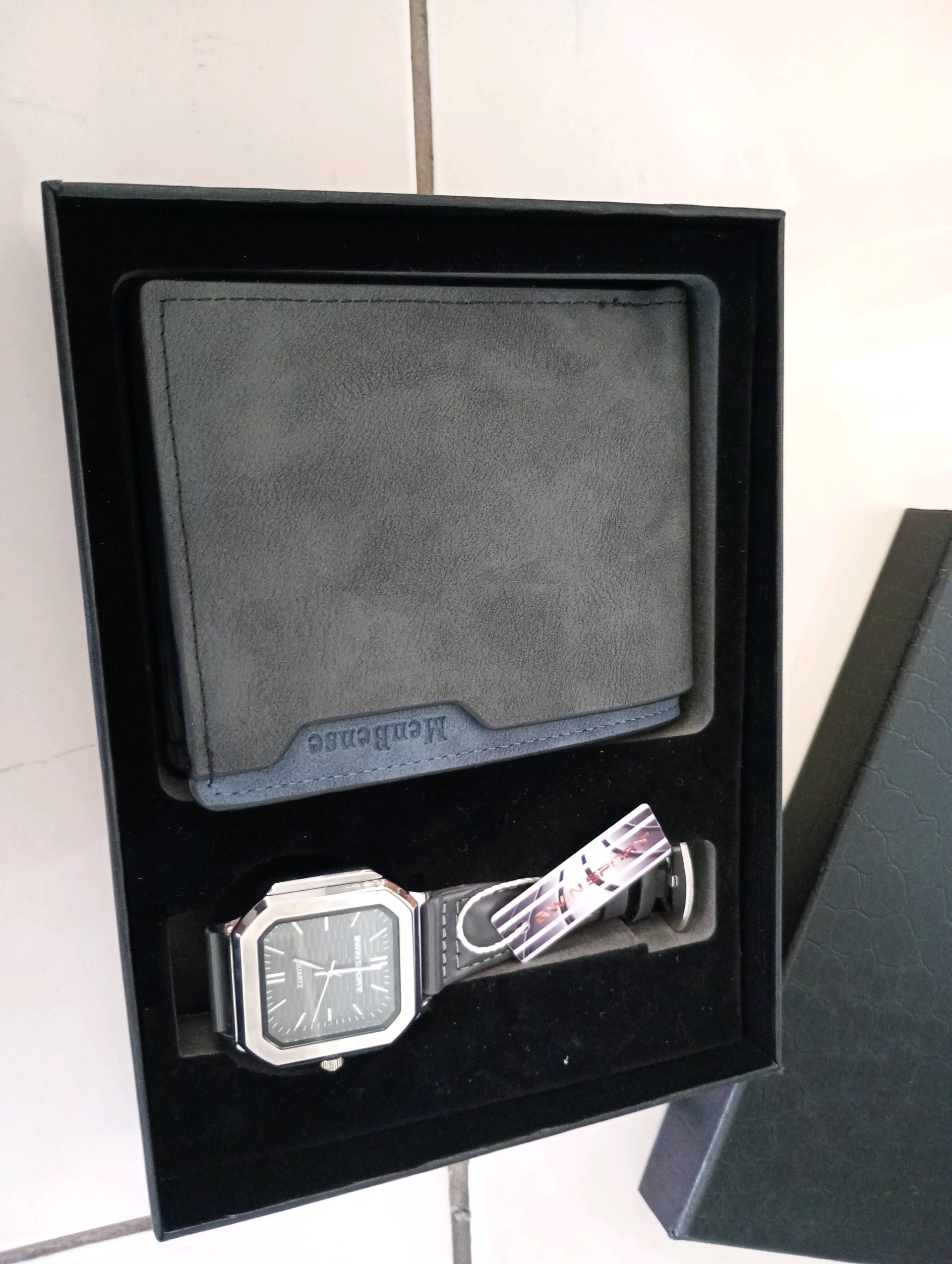 coffret montre + portefeuille Men bense — visuel 2