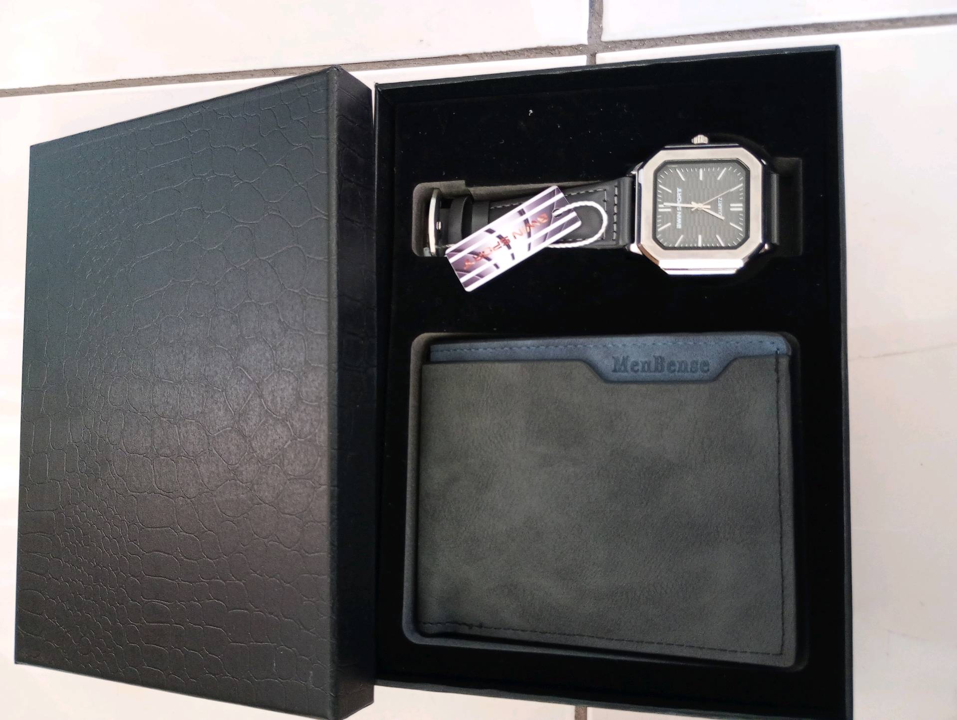 coffret montre + portefeuille Men bense