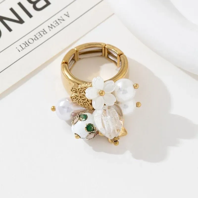 Bague breloques en acier inoxydable