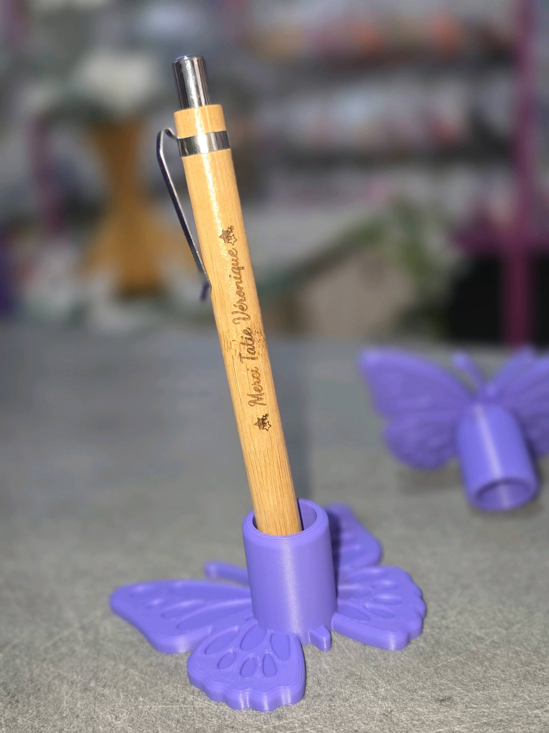stylos en bambous gravés  — visuel 4