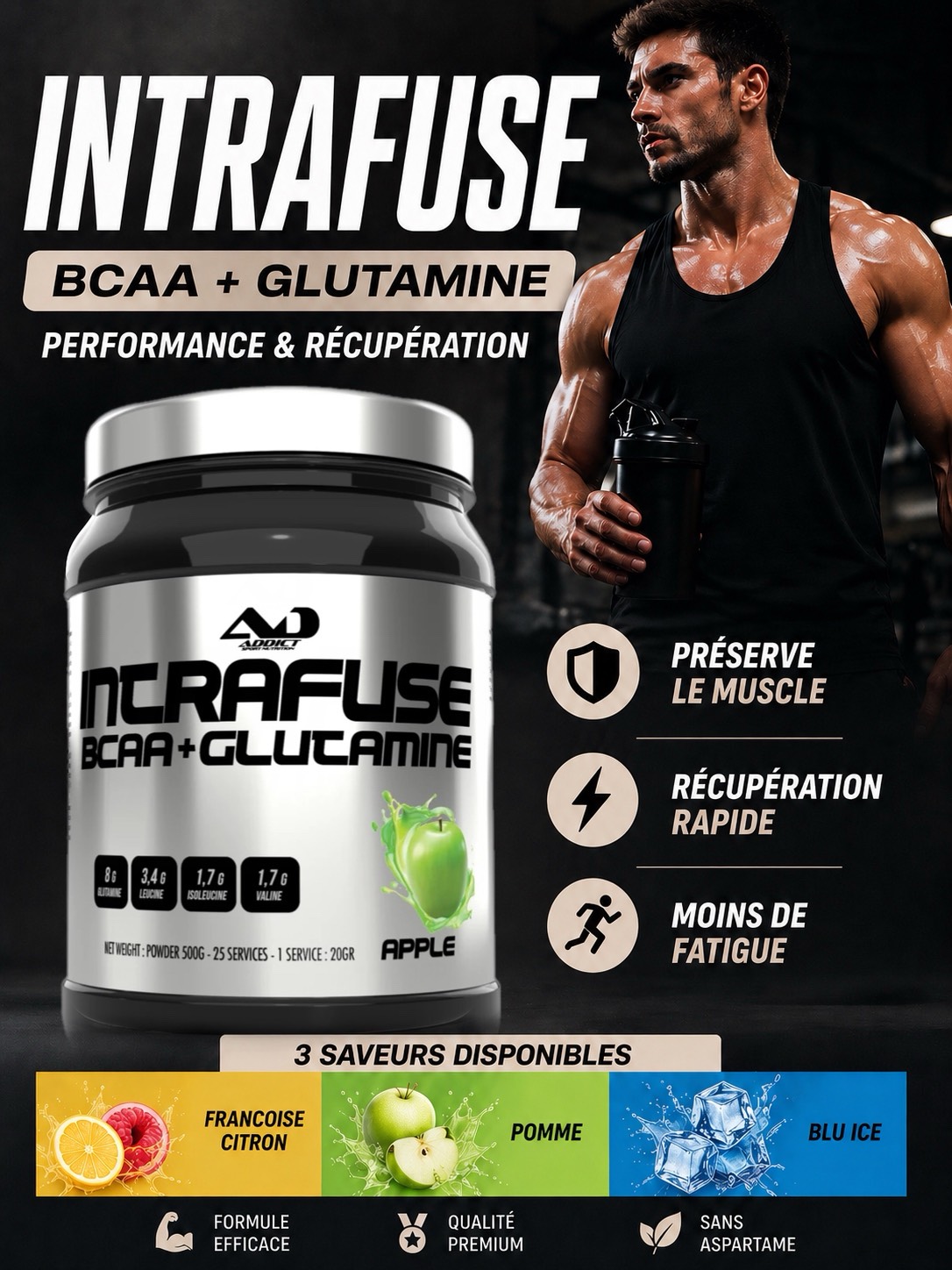 BCAA+ Glutamine — visuel 2