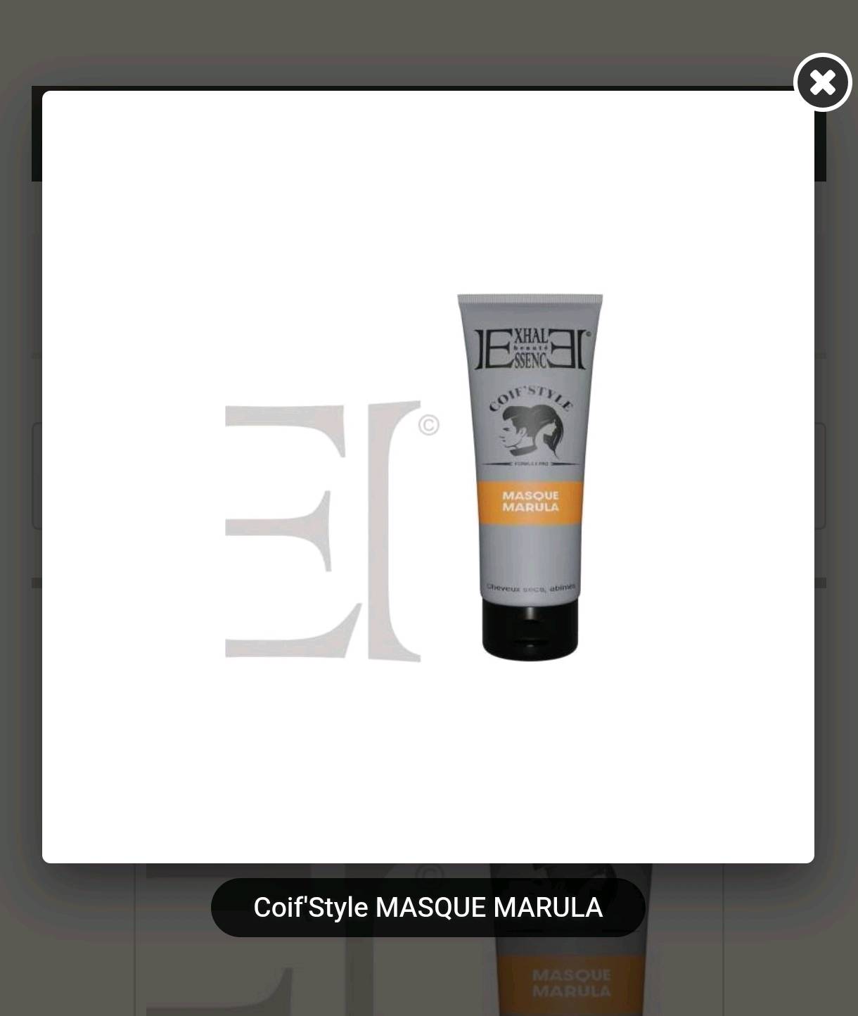 Masque Marula nourrissant - Cheveux secs et abîmés