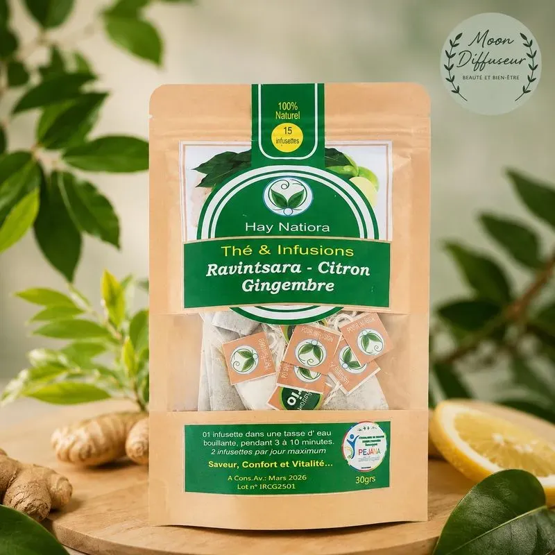 Infusion RAVINTSARA - CITRON - GINGEMBRE