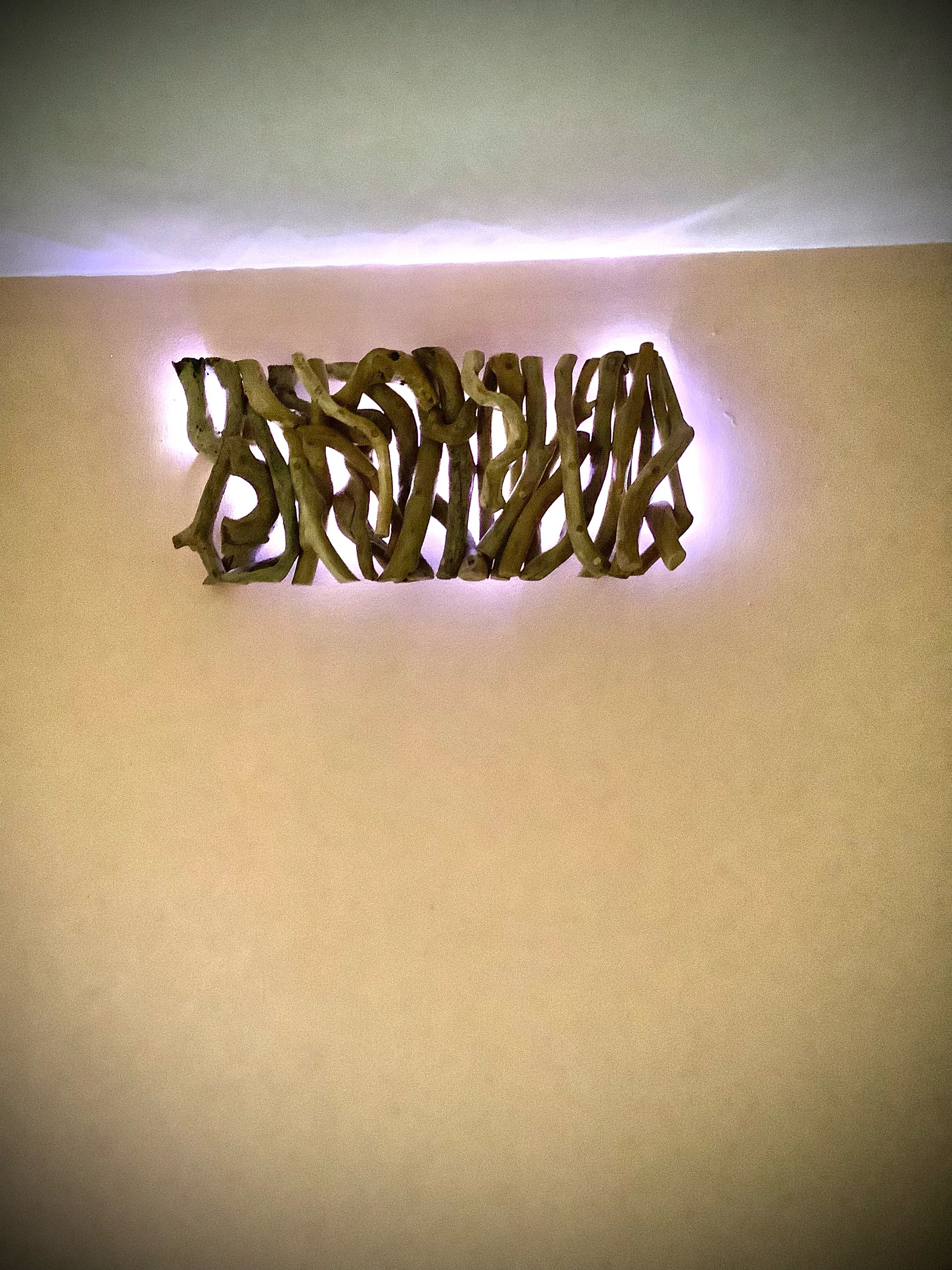 tableau de et en bois flotté lumineux — visuel 8