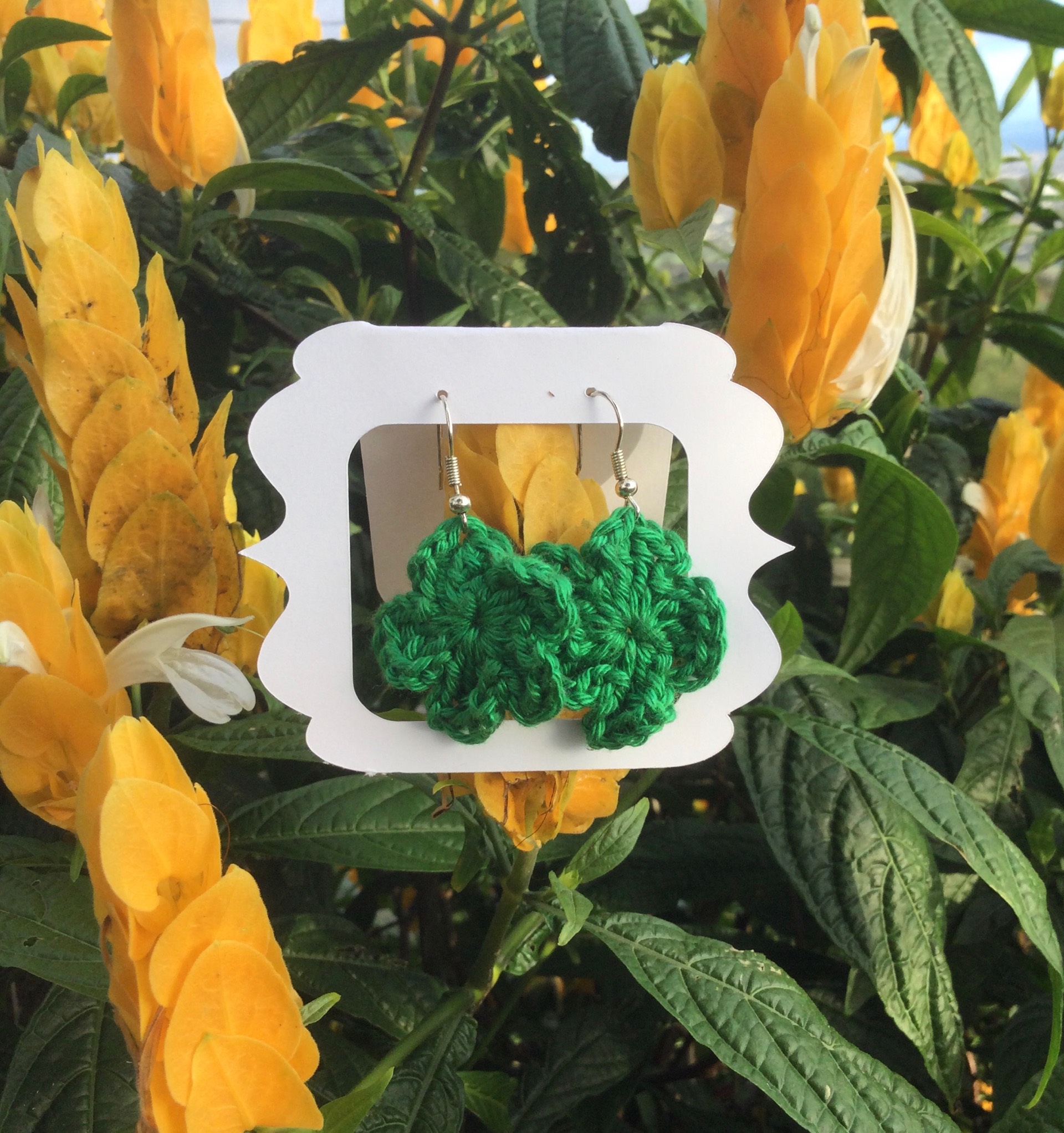 Boucle d’oreille au crochet — visuel 7