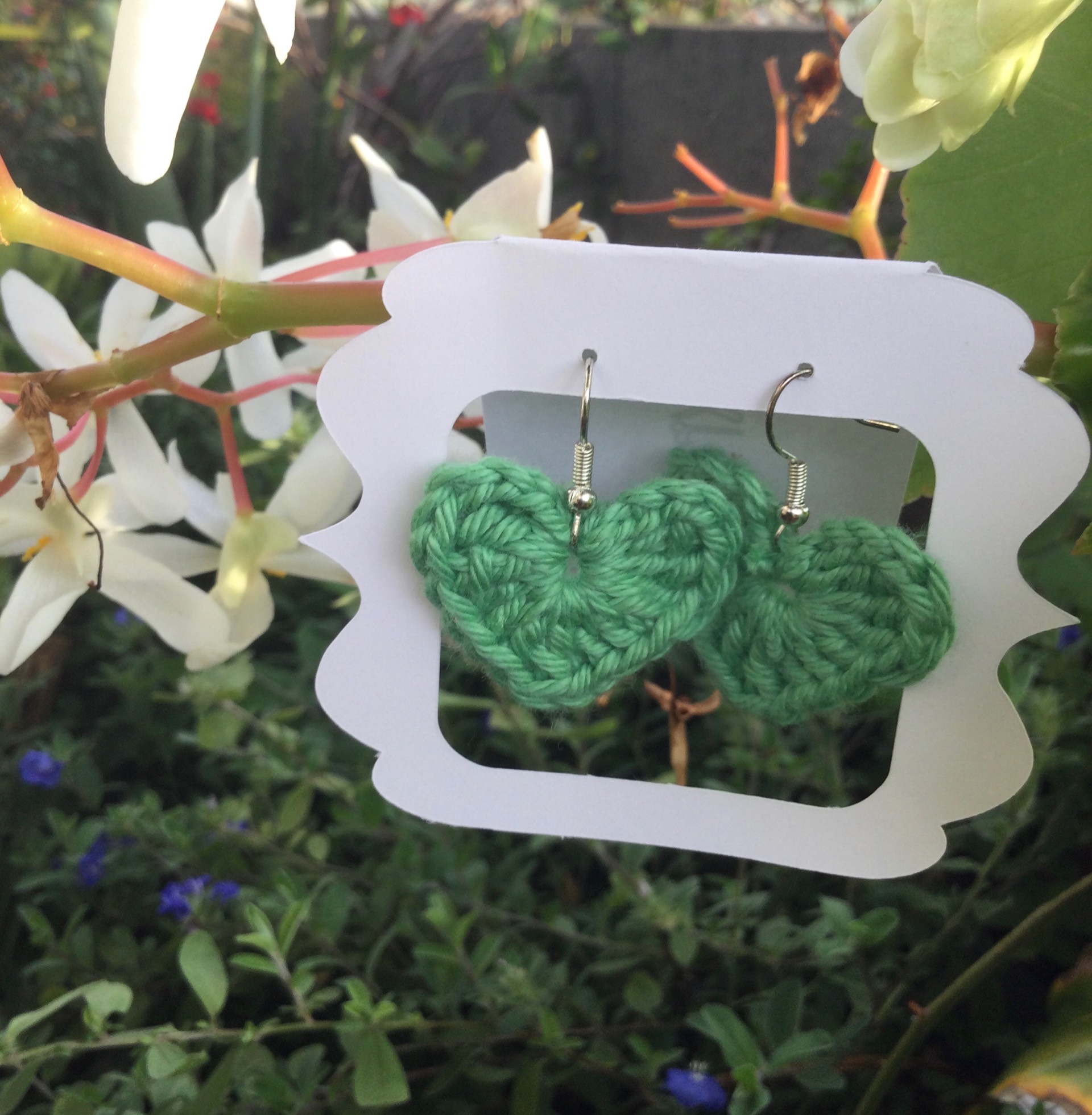 Boucle d’oreille au crochet