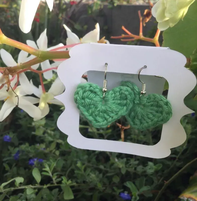 Boucle d’oreille au crochet