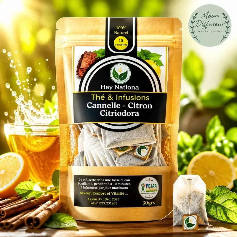 Infusion Cannelle - Citron - Citriodora 