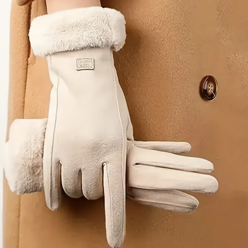 gants confortable pour écran tactile avec doublure en peluche  — visuel 5